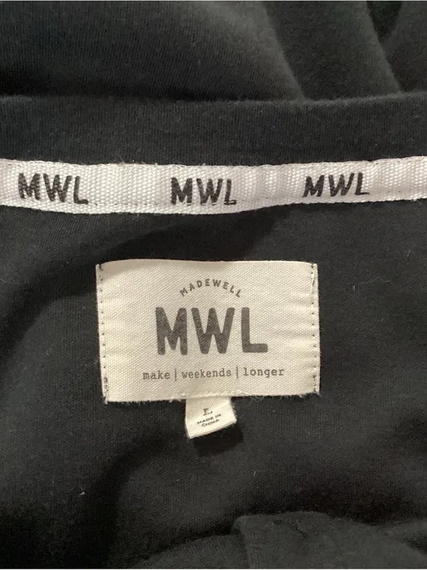 MWL Breeze Henley Shirttail Tee Size Large - Image 6
