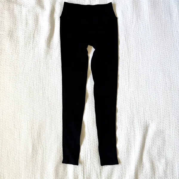NWOT Spiritual Gangster Activewear Leggings Black Womens M/L Athleisure Pilates - Image 2