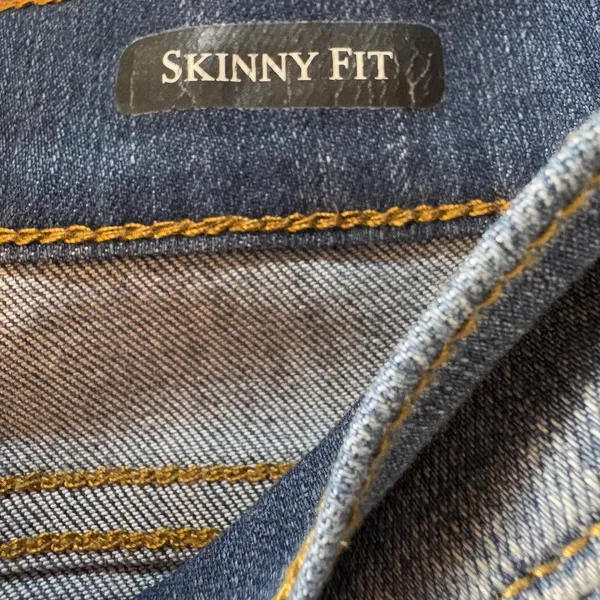 Judy Blue Distressed‎ Cuffed Skinny Jeans Size 9/29 - Image 8
