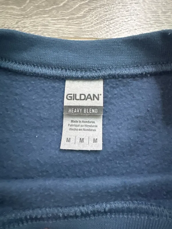 Skeleton Crewneck Blue Size M - Image 5