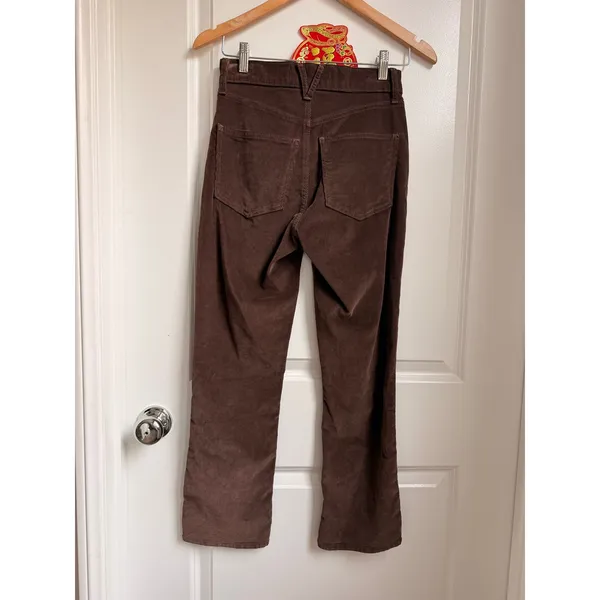 Veronica Beard Carly Corduroy Kick-Flare Jeans 25" 90s CBK Chic Bella‎ Hadid - Image 5