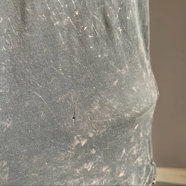 Splendid mineral wash gray t shirt with rounded hem Size Medium - Image 14