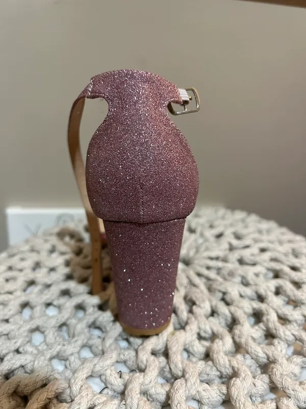Pink Sparkle Heels - Image 3