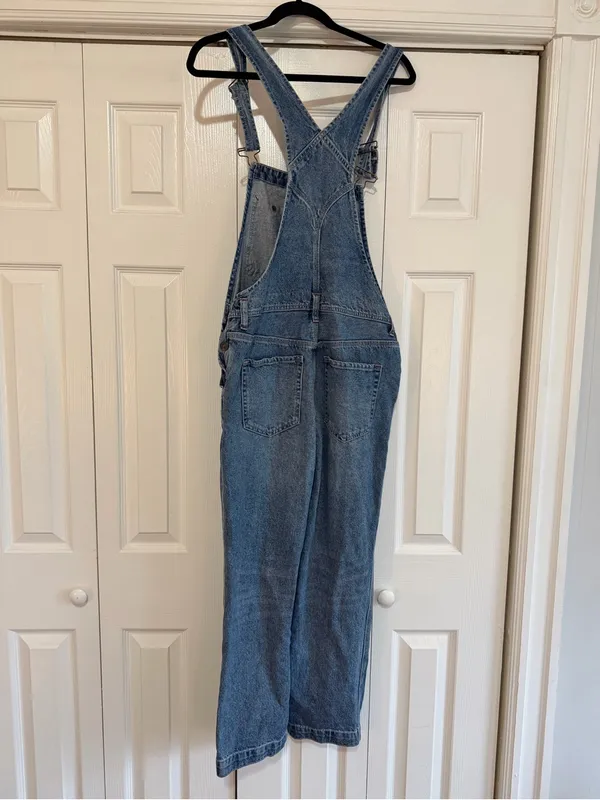 Free People Overalls Medium Denim Size 26 - Image 2