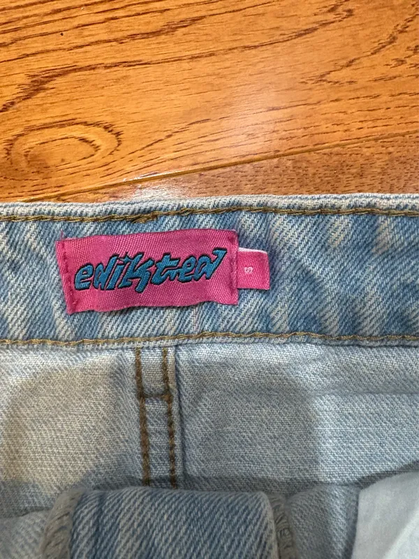 Edikted Denim Skirt - Image 2