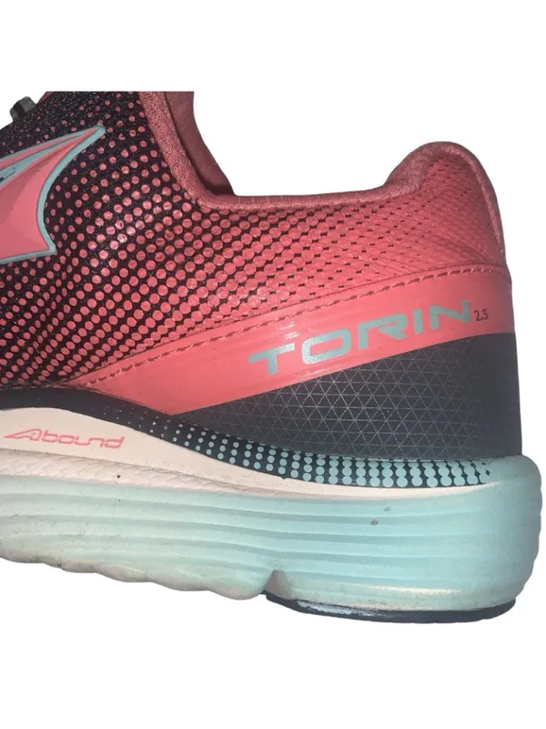 Altra Torin 2.5 Women’s Running Shoes Size 6.5 Zero Drop Coral Pink Grey Trail - Image 6