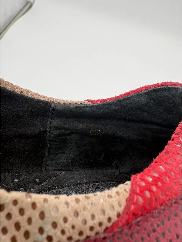 Vaneli Sport “Attie” Woman’s 6M Multicolor Slip-On Textured Leather Suede Shoes - Image 9