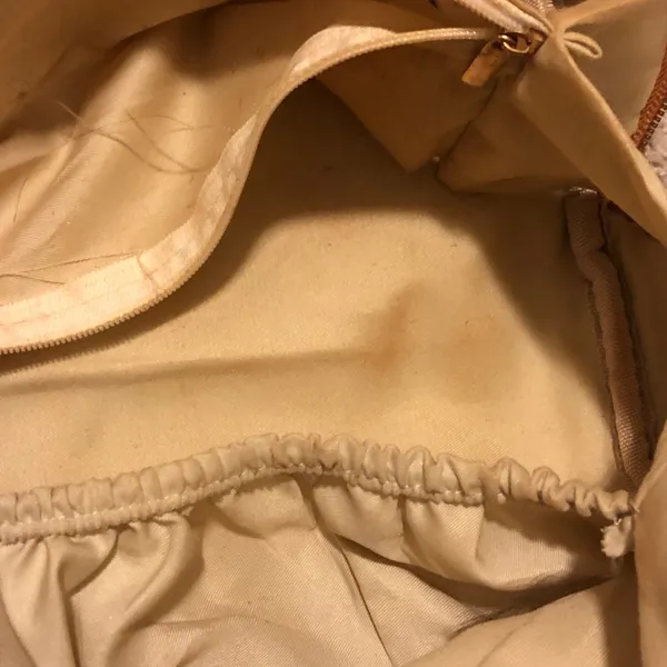 Brown Makeup Bag Tan - Image 6