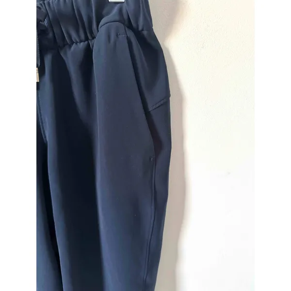 Lululemon Keep Moving Pant 7/8 High-Rise Pull On Elastic Pants Navy Blue Size 2 - Image 5