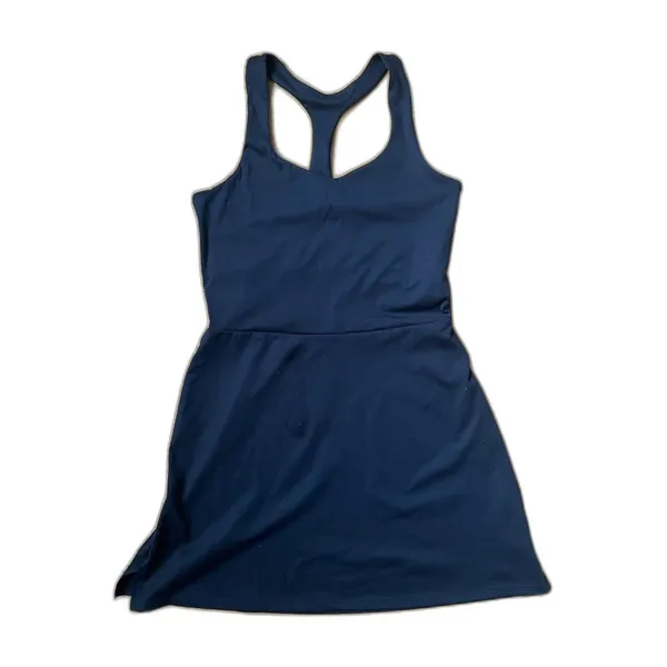 DKNY Sport Athletic Dress Black Racerback Sports Tennis Size Medium Built In Bra - Image 2