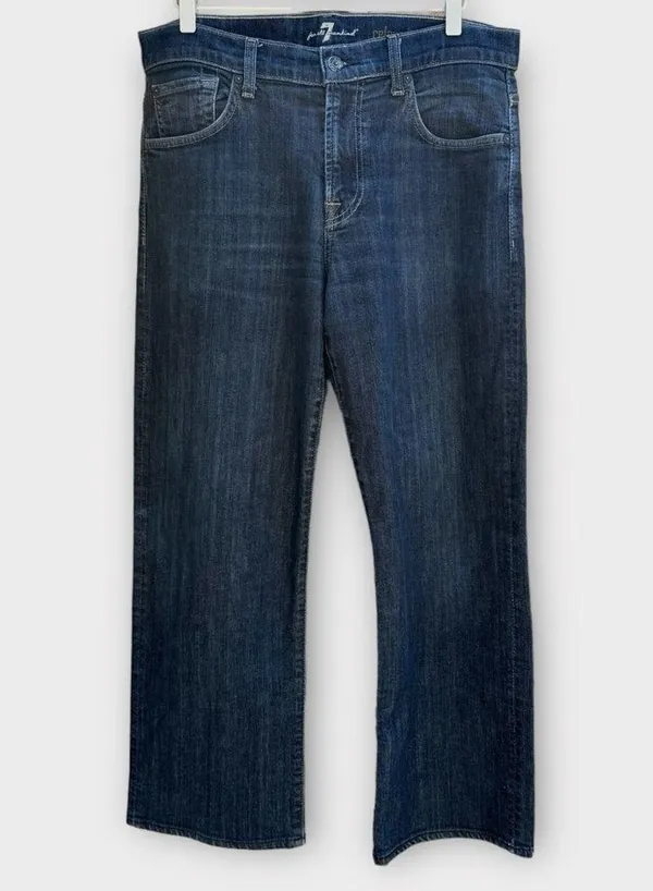 7 for all mankind relaxed straight jeans - Image 2