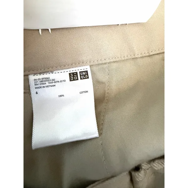 Uniqlo Cotton Chino Pants in Beige - Image 10