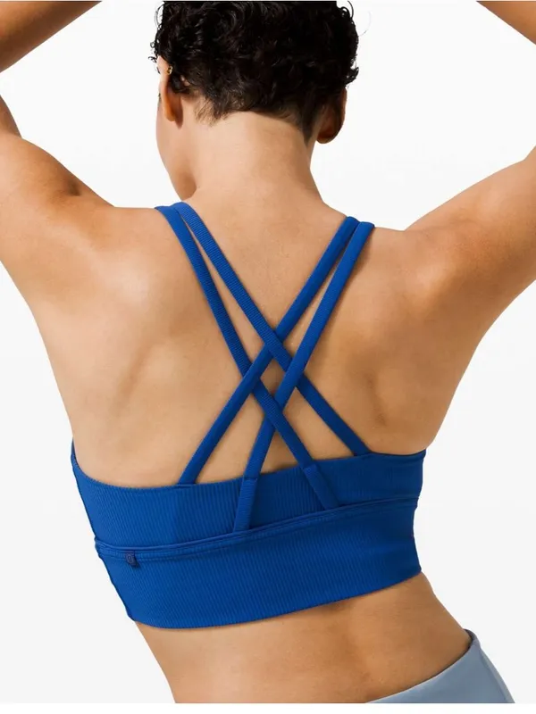 Lululemon Energy Bra Long Line Ribbed *Medium Support, B–D Cup - Image 2