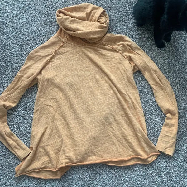 Free people beach collection turtleneck/cowl neck pullover - Image 2