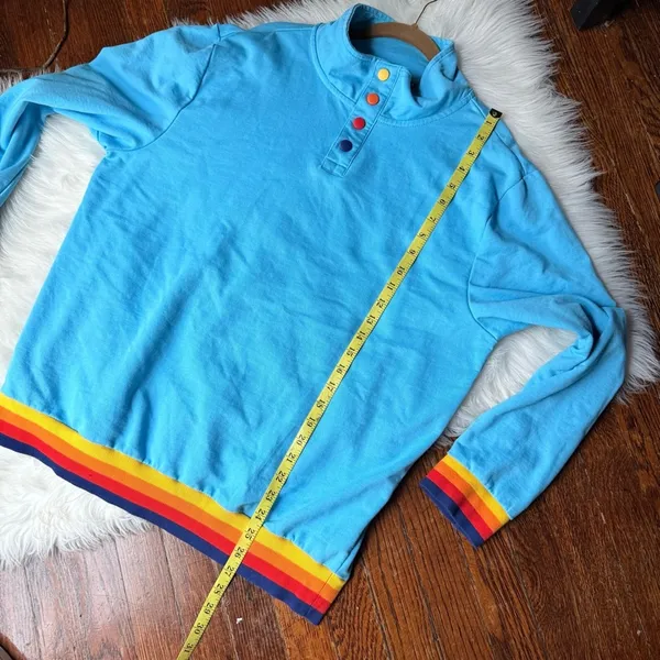 ALDI Blue pop over top Quarter Button Size L - Image 7