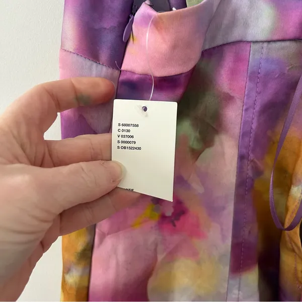 Urban Outfitters Purple Watercolor Sleeveless First Light Midi Slip Dress NWT M - Image 7
