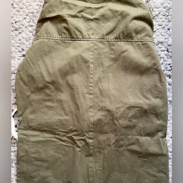 Haryln utility coat olive green size large - Image 3