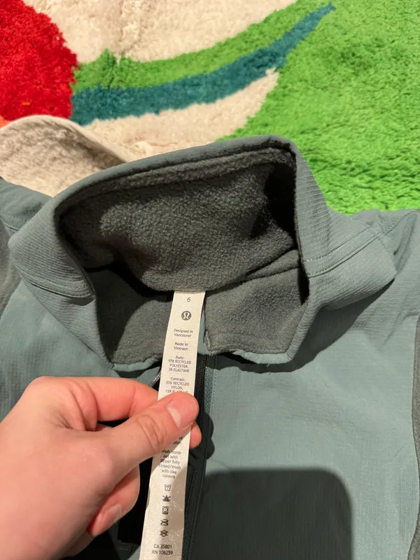 Lululemon Fleece Ripstop Hiking Quarterzip - Image 4