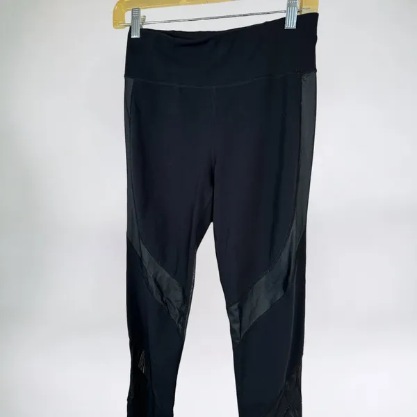 Sweaty Betty Black Yoga Leggings Size Small‎ Solid Stretch Running Gym Workout - Image 3