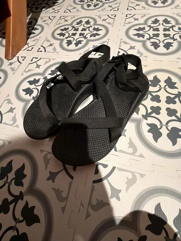 Chaco Z/1 Cloud Sport Sandals Black Solid - Image 2