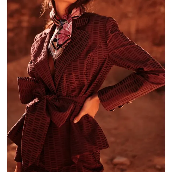 Wonder Blazer in Chocolate Size XS - Image 7