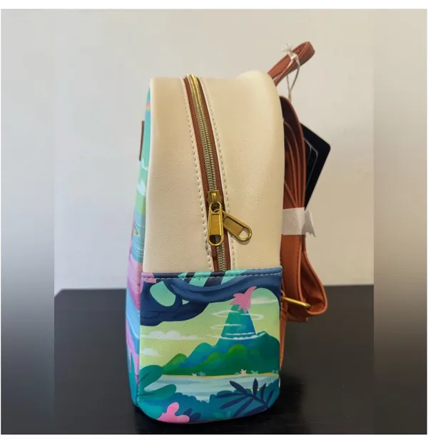 *Loungefly Disney Peter Pan Wendy and Mermaid Lagoon Mini Backpack - Image 5