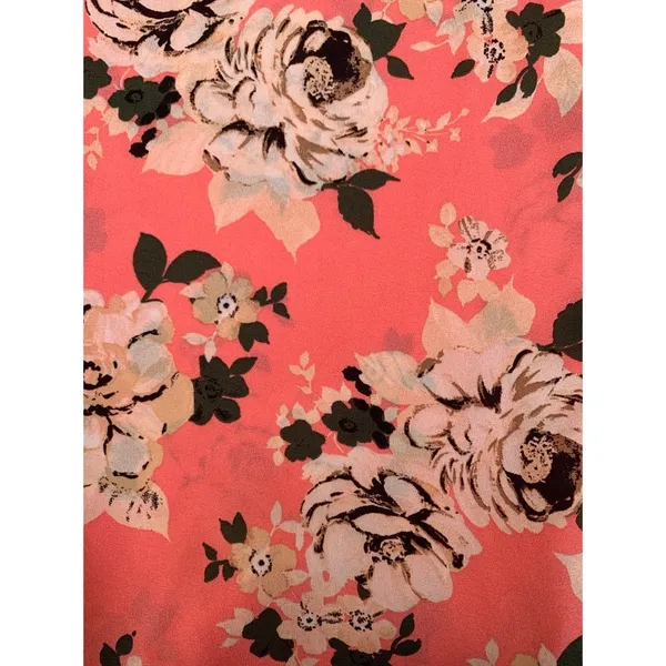 Torrid Georgette Floral Print High Low Sleeveless Drape Tank Top Plus Size 14/16 - Image 5