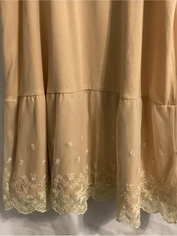 Cream beige cute Cami Tan - Image 5