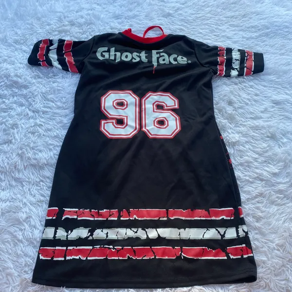 Ghostface Jersey Dress Black - Image 3