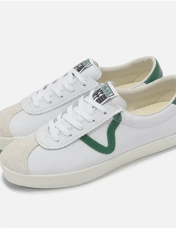 NEW Vans Premium LX Sport Low 73 White Green Unsiex Casual Shoes M-6.5 W-8 - Image 2