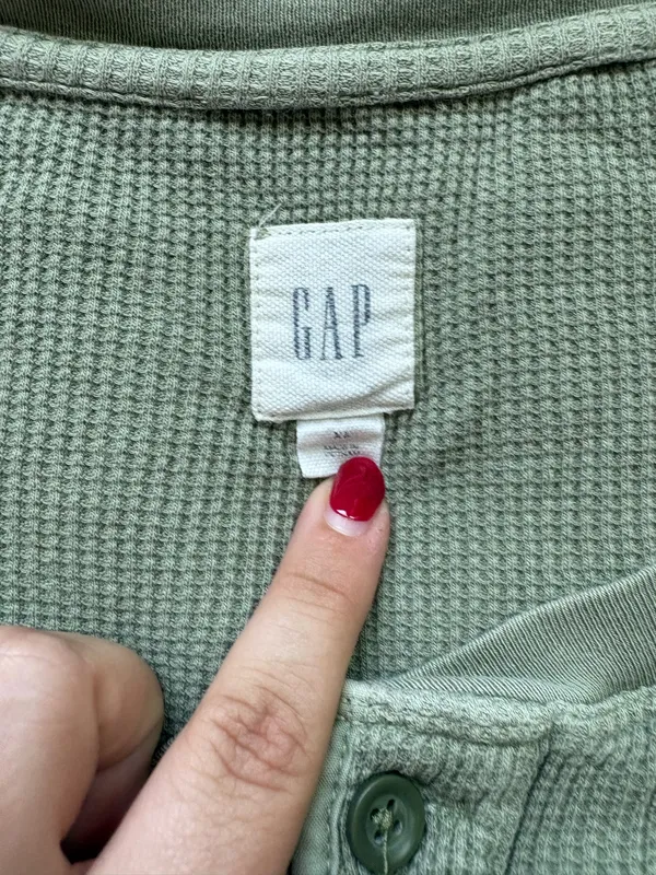 Gap Waffle Knit Long Sleeve - Image 2