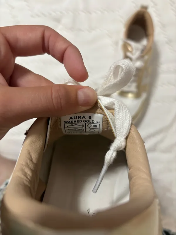Vintage Havana Gold Sneakers - Image 7