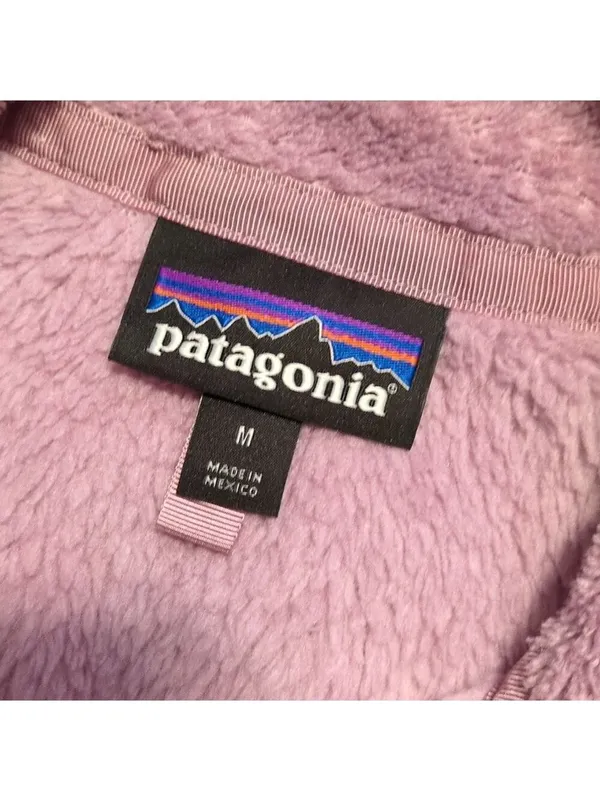 Patagonia Re-Tool Snap-T Fleece Pullover Dragon Purple Light Violet X Dye Size M - Image 4