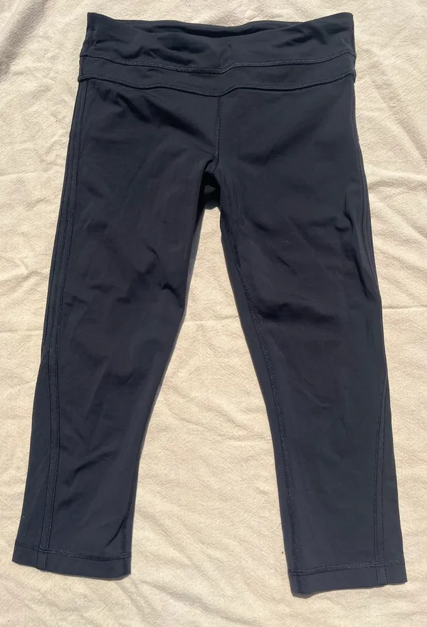 Lululemon Black Leggings Capris - Image 6