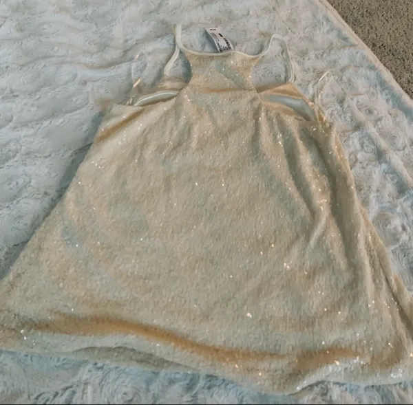 Foreign Exchange style sequin top S - Image 3