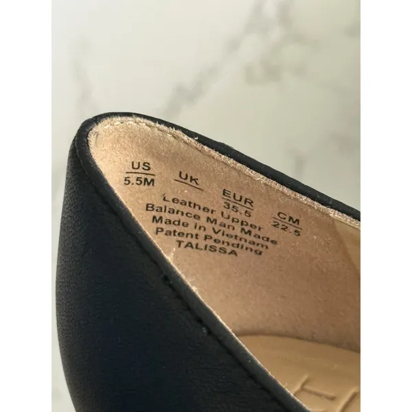 NATURALIZER Womens Talissa Mary Jane Pumps SIZE 5.5M Black Leather NWOT - Image 8