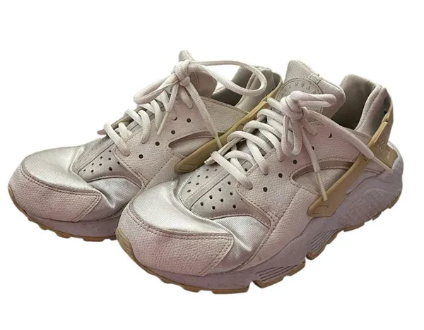 Nike Women’s Air Huarache Run White Combo 8.5 - Image 6