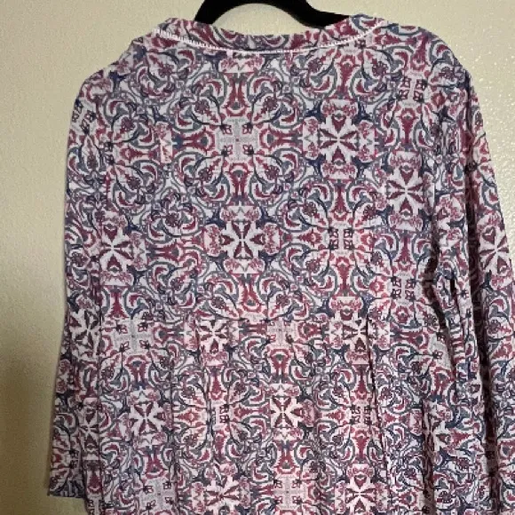 Mimi Chica Long Sleeve boho romantic V-Neck Size Medium‎ Festival Dress - Image 3