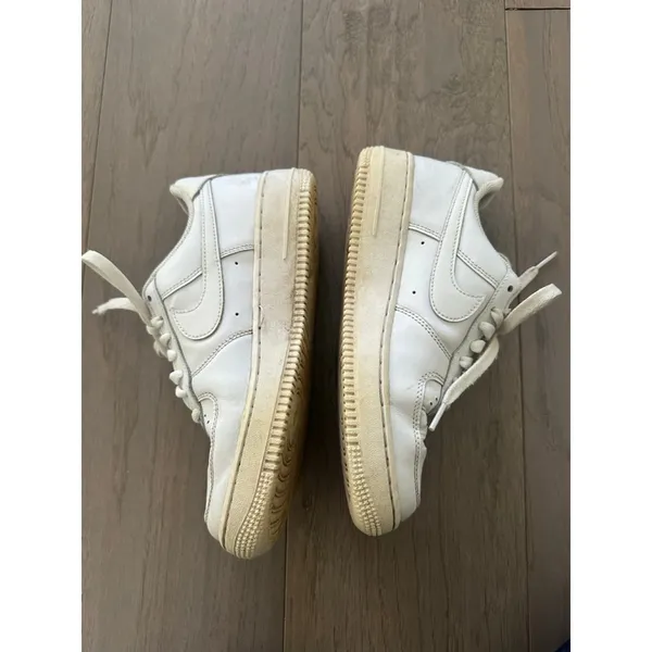 Nike Air Force 1 Low White Leather Women's Size 7.5 - Image 2