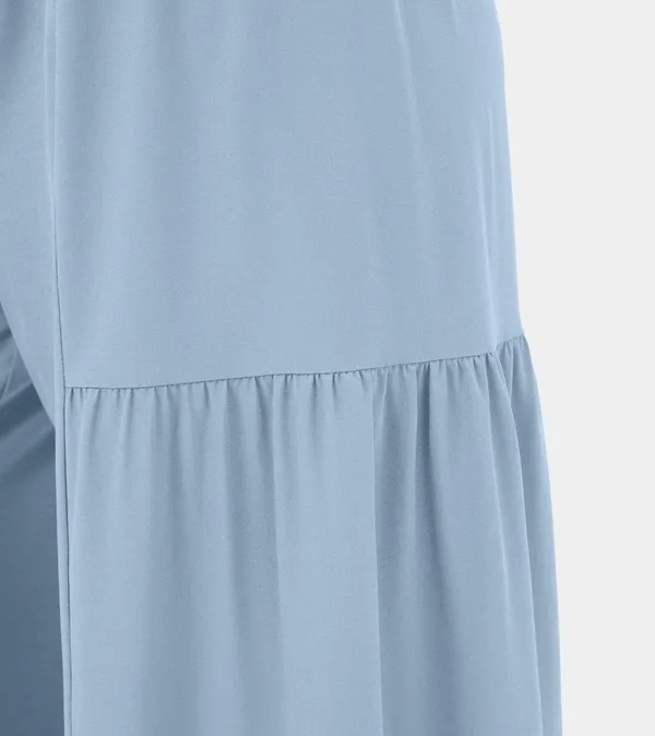 Halara Breezeful Flowy Wide Leg Pants Quick Dry High Waisted Blue M (8-10) NWT - Image 10
