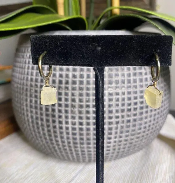 REVOLVE Arms Of Eve Carmen Hoop Earrings Citron Women's Size OS - Image 9