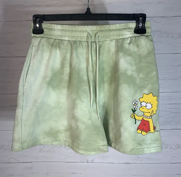 Lisa Simpson Sweatshirt/Shorts set size XS/S - Image 6