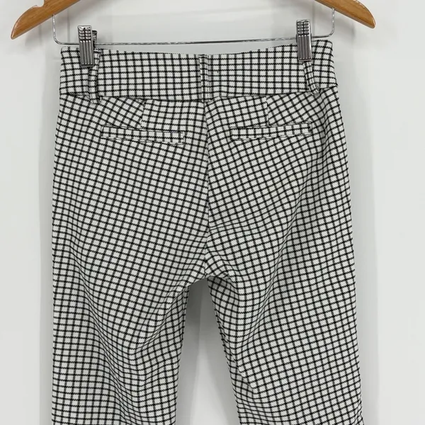 Shinestar Gingham‎ Checkered Pants Black White Y2K Stretch Women Size Large - Image 6