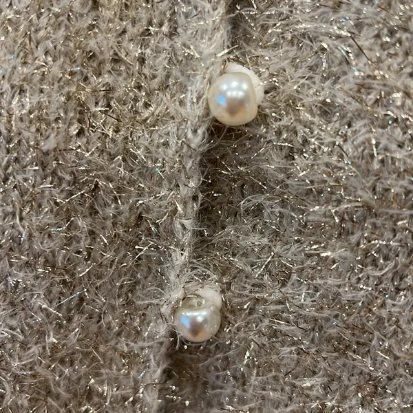 Astr The Label Gold Tinsel Sweater - Image 3