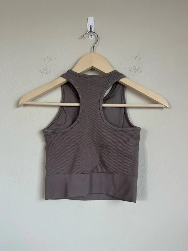 Abercrombie YPB Seamless Core Rib Scuba Crop Tank - Image 6