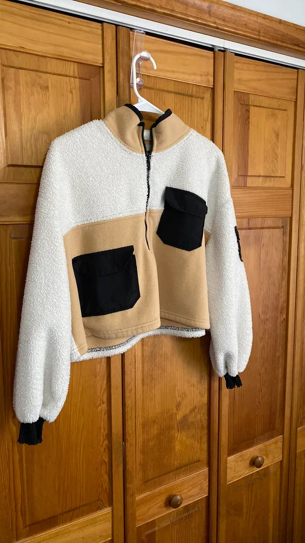 Urban Outfitters Cropped Half Zip - Image 3