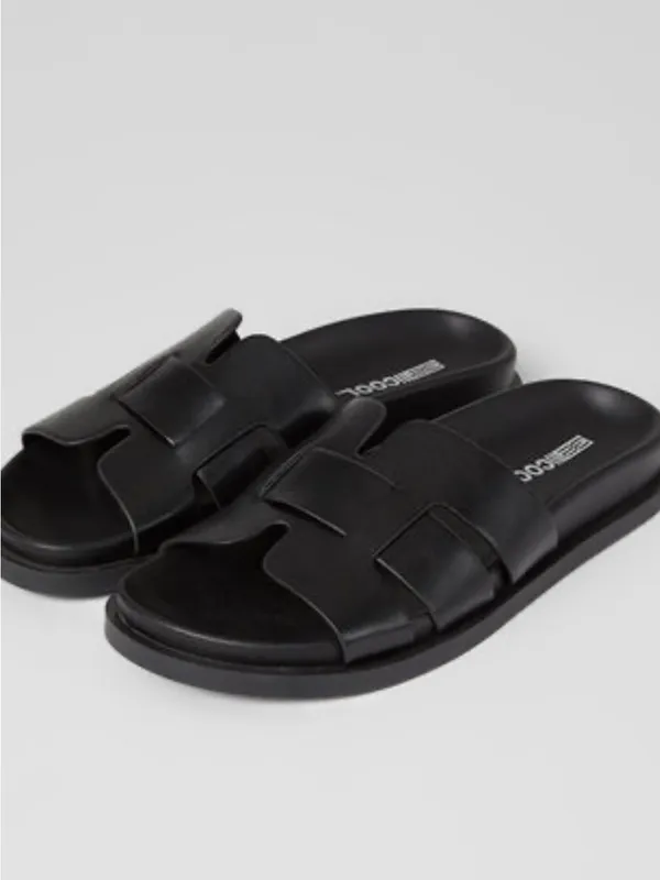 32 Degrees Black Women's Slide Sandals - Image 2