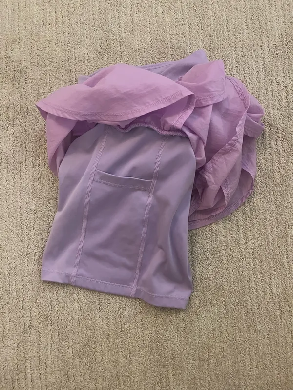 All In Motion Purple Athletic Flowy Shorts - Image 4