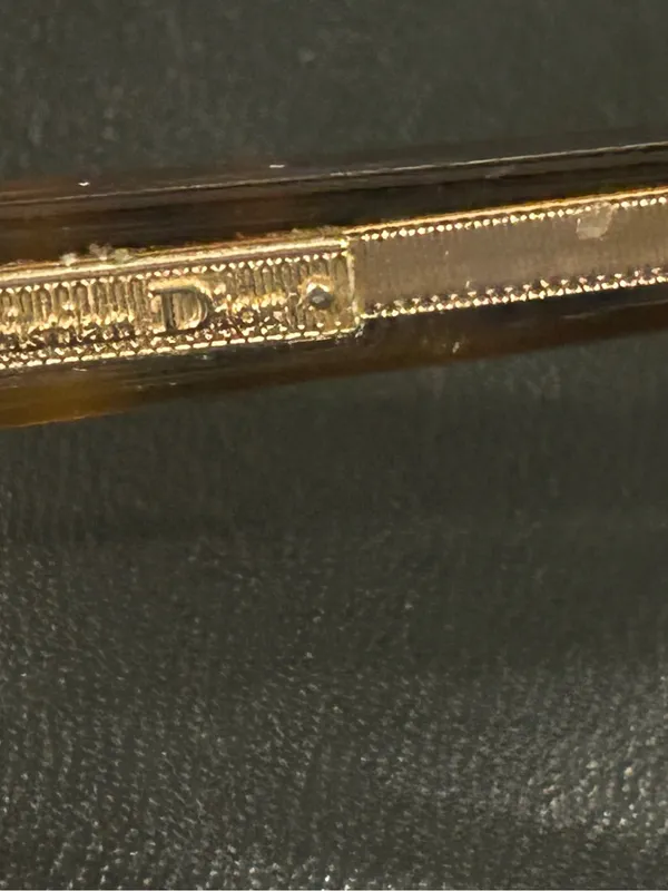 Christian Dior Brown Tortoise Frame No lens frame only - Image 9