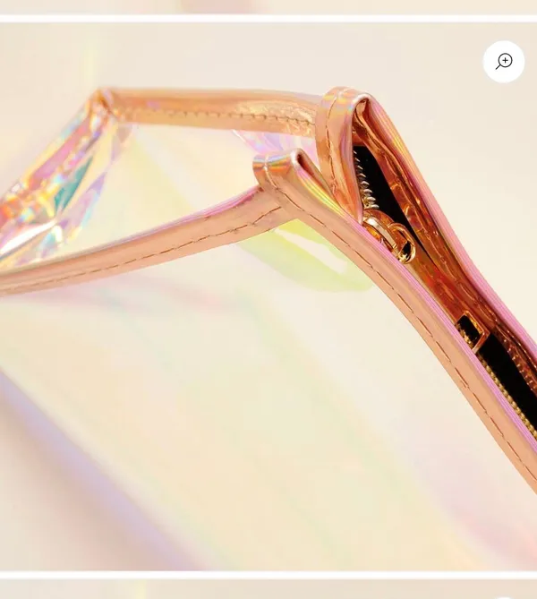Iridescent Transparent Pouch Bag Multiple - Image 2